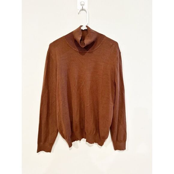ModCloth charter school brown turtleneck sweater - Picture 3 of 4